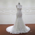 High Quality Lace Mermaid Backless Bridal Wedding Dress